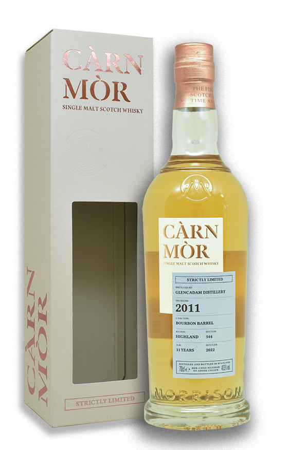 Carn Mor Strictly Limited Glencadam 11 Year Old 2011 Bourbon Barrel (70cl, 47.5%)