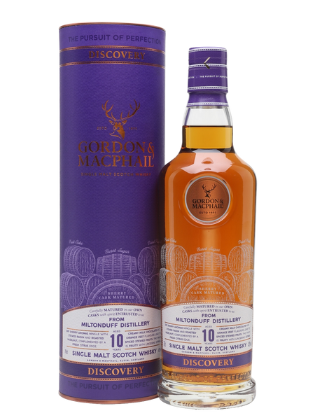 gordon & macphail discovery series miltonduff 10 year old (70cl, 43%)