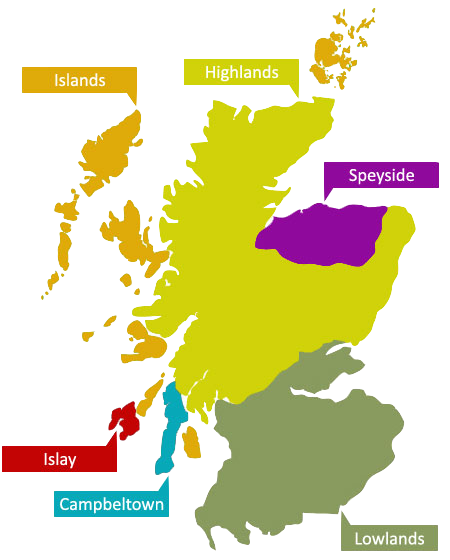 A Beginners Guide to Whisky Regions and what they mean