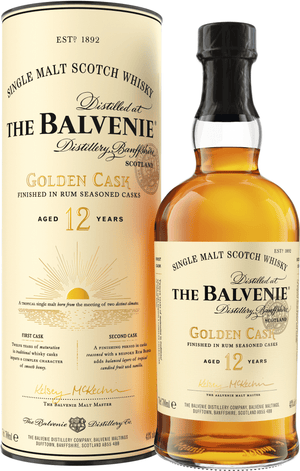 Balvenie 12年 1L 43% & Anniversary 700ml Balvenie 12 year Old -The Sweet taste of American Oak (70cl, 43%) -