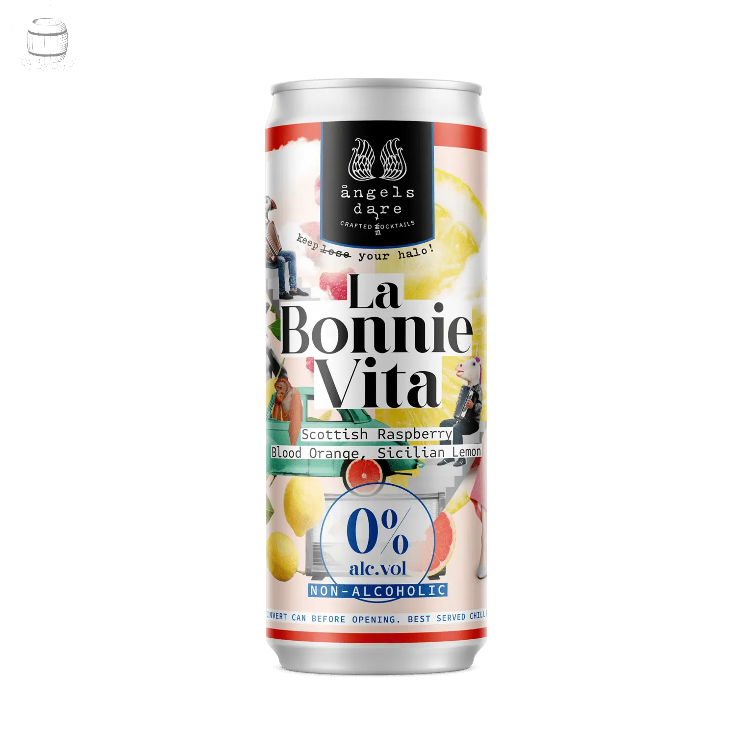 Angels Dare Cocktail - La Bonnie Vita (250ml, 0%abv) Angels Dare Cocktails