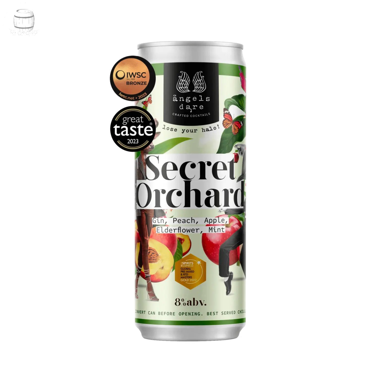 Angels Dare Cocktail - Secret Orchard (250ml, 8%abv) Angels Dare Cocktails