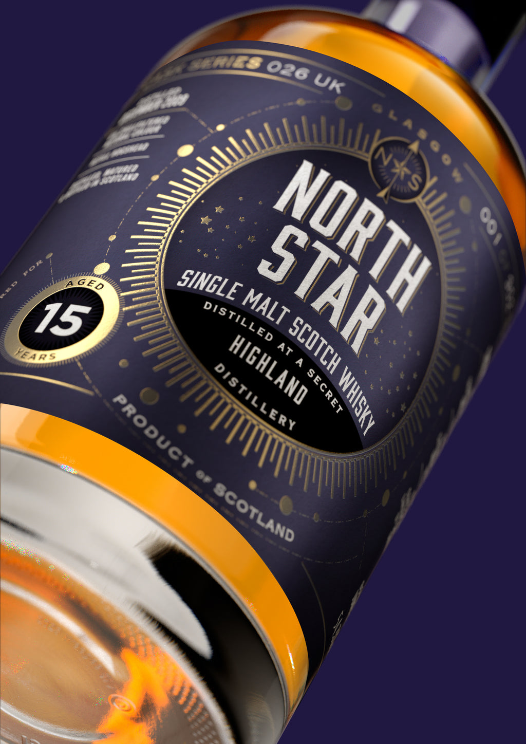North Star Spirits: 15yo Secret Highland Single Malt (70cl, 54.3%)
