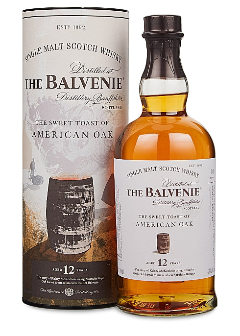 balvenie 12 year old -the sweet taste of american oak (70cl, 43%)