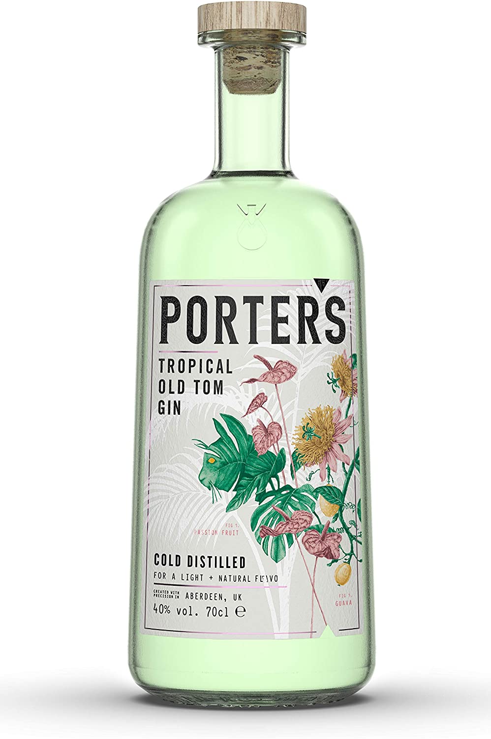 porters gin - modern classic & tropical old tom porters tropical old tom gin