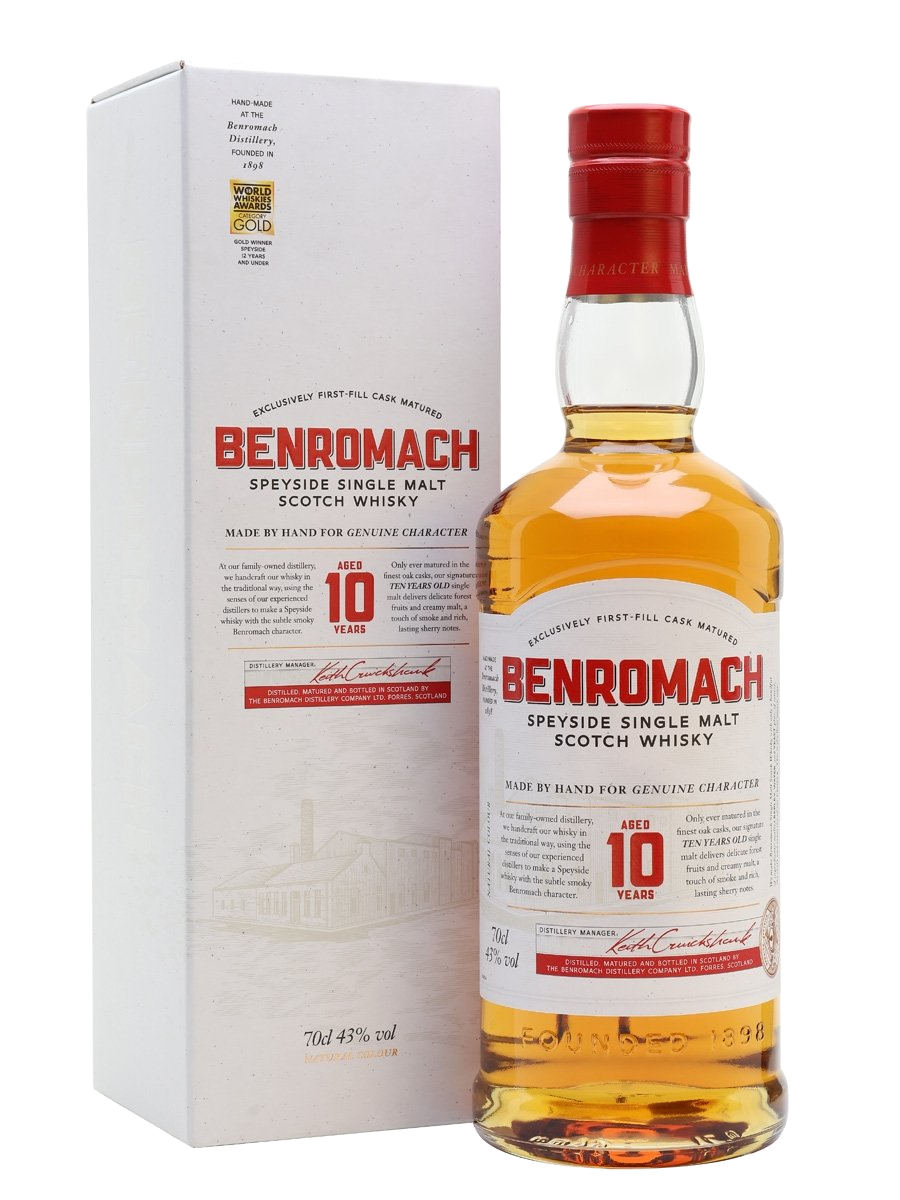 benromach 10 year old (70cl, 43%)