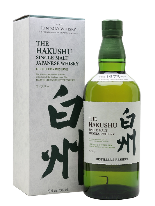 hakusha distillers reserve japanese malt whiskey (70cl, 43%)