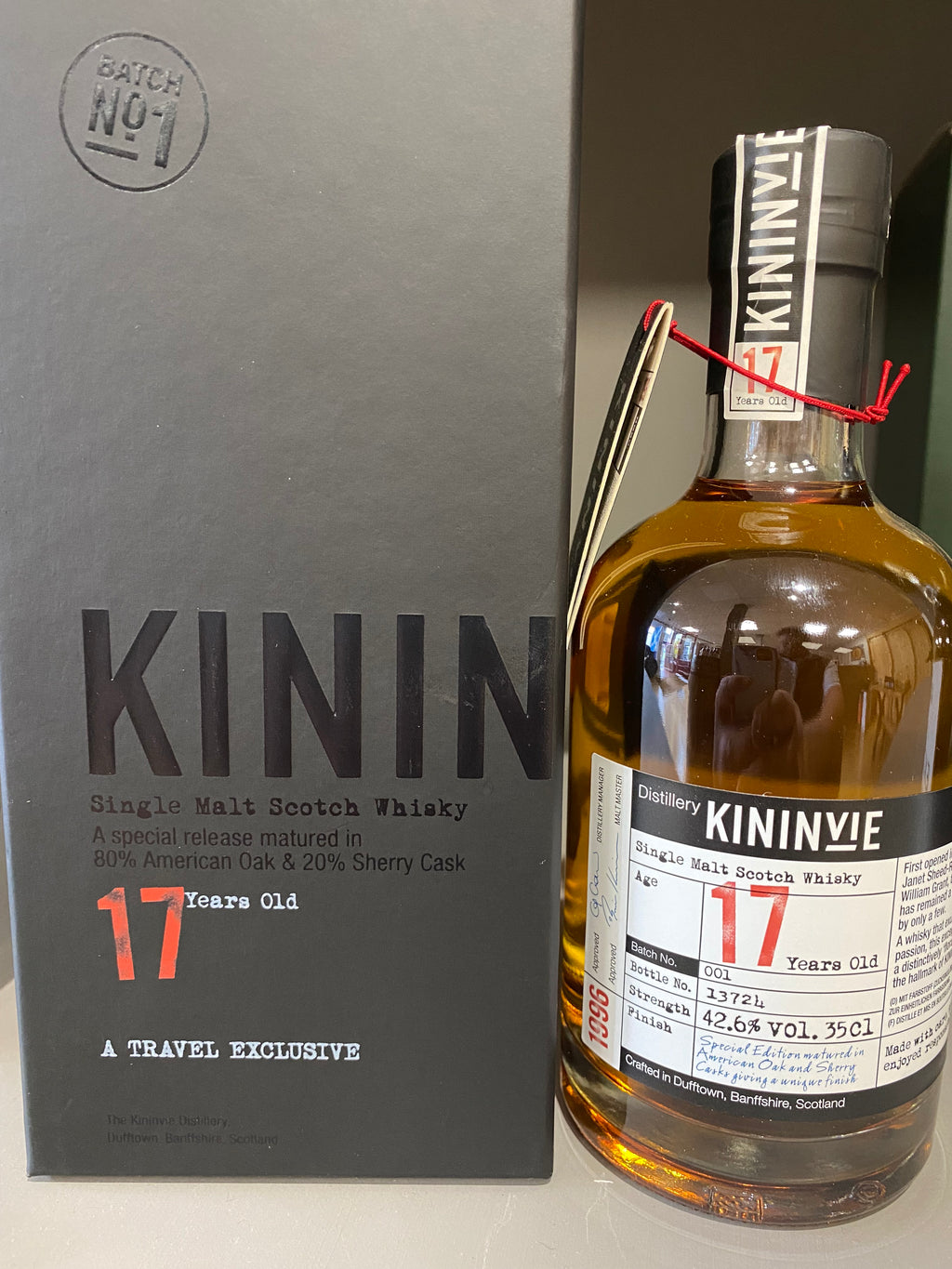 kininvie 17 year old batch #1 (35cl, 42.6%)