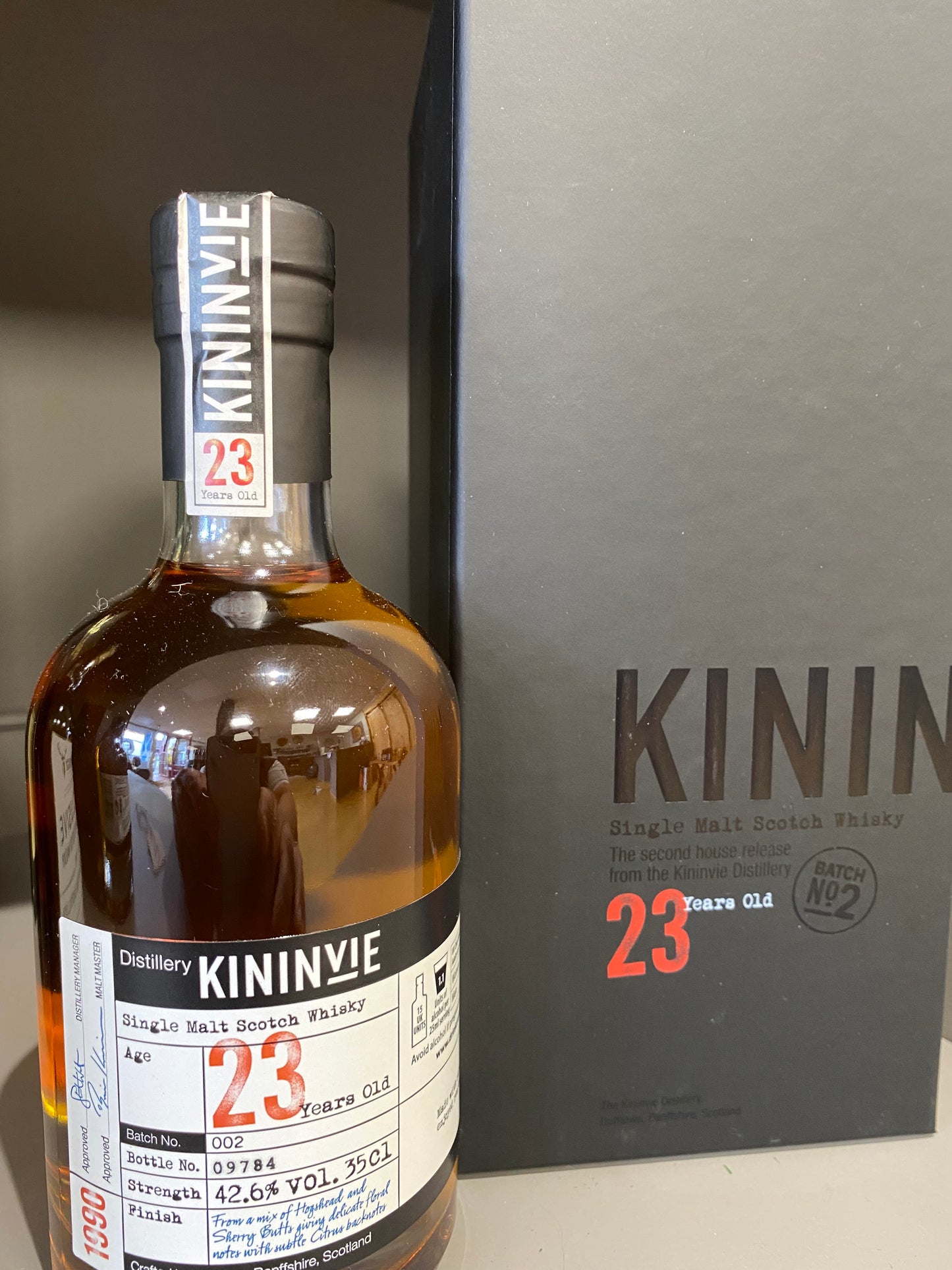 kininvie 23 year old batch #2 (35cl, 42.6%)
