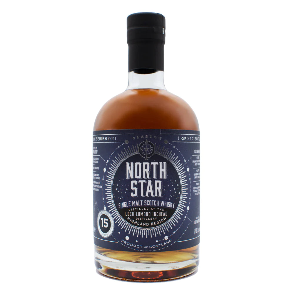 North Star Spirits Secret Inchfad 15 Year Old Oloroso HHD (70cl, 52.1%)