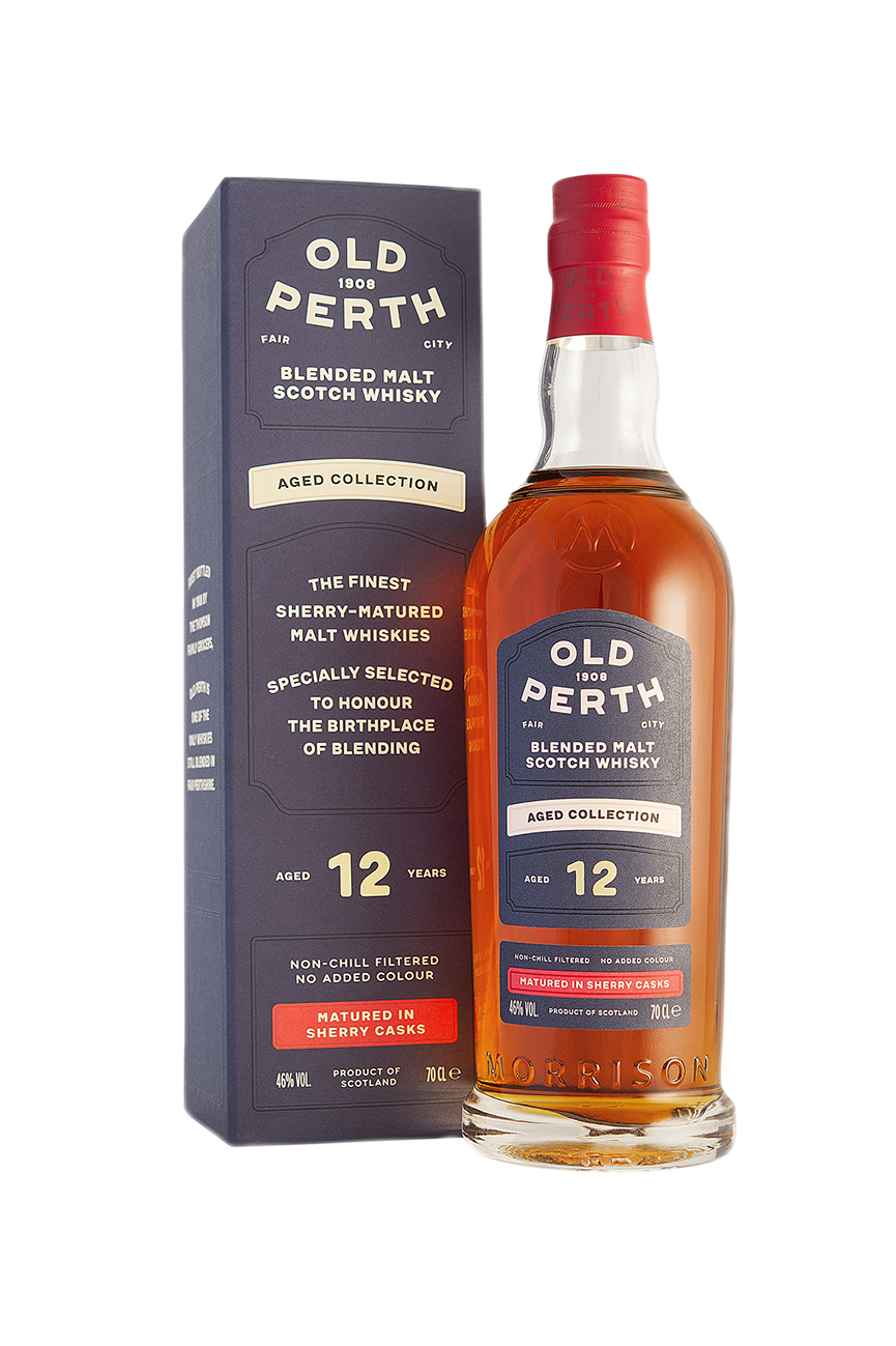 old perth blended scotch whisky - 12 years old  (70cl, 45%)