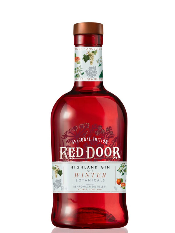 red door  botanicals highland gin (70cl, 45%) winter