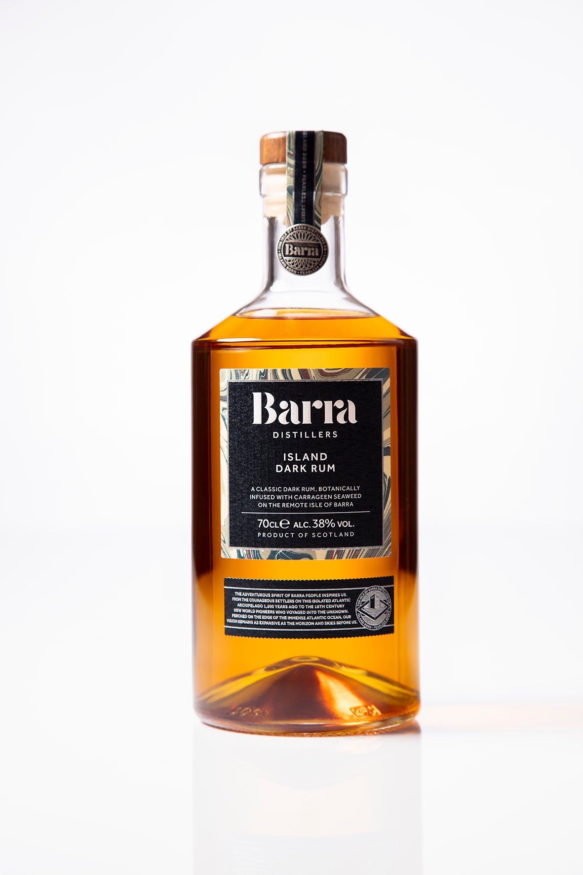 Isle of Barra Island Dark Rum (70cl, 38%)