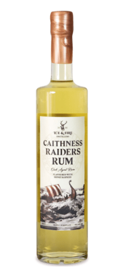 caithness raiders rum - ice & fire distillery (70cl, 40%)