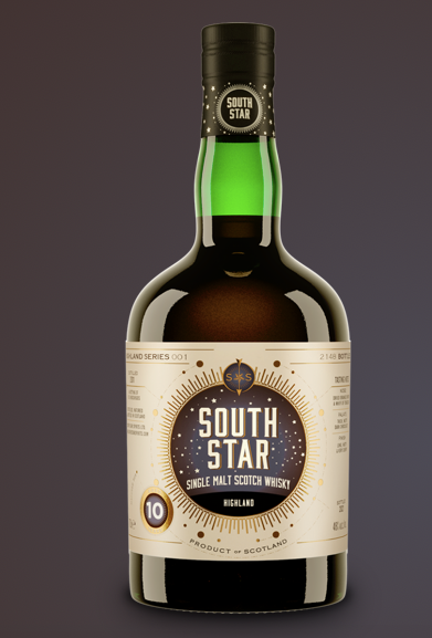 south star highland 10 year old, single malt whisky (70cl, 48%)