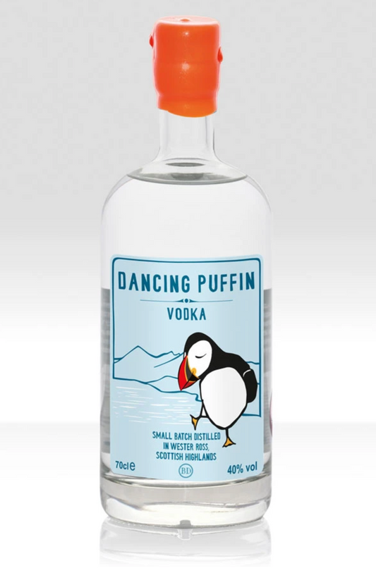dancing puffin vodka (70cl, 40%)