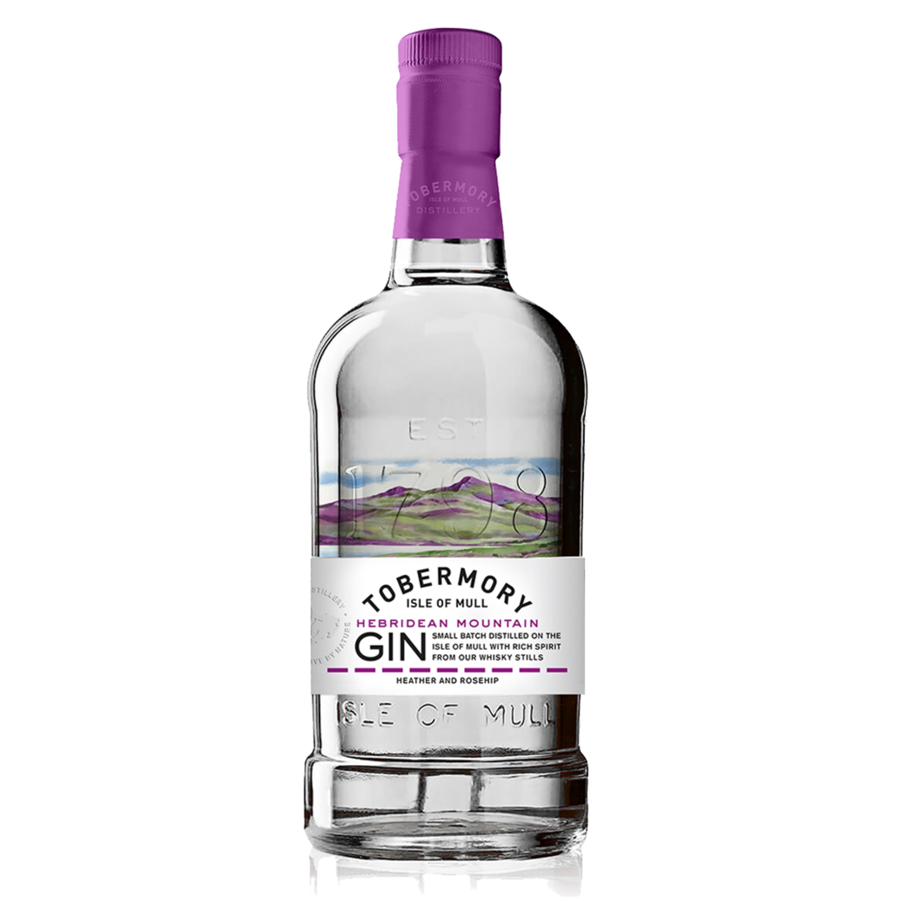 tobermory mountain gin (70cl, 43.3%)