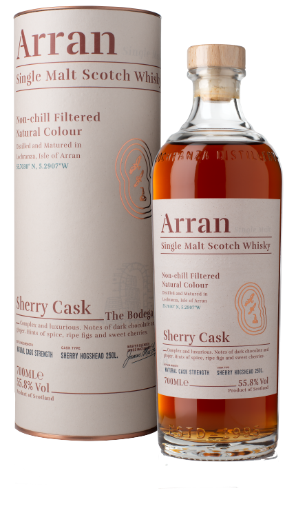 arran bodega sherry cask finish (70cl, 55.8%)