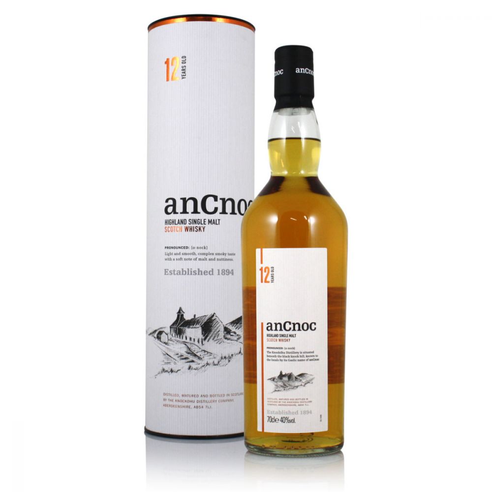 ancnoc 12 year old (70cl, 40%)