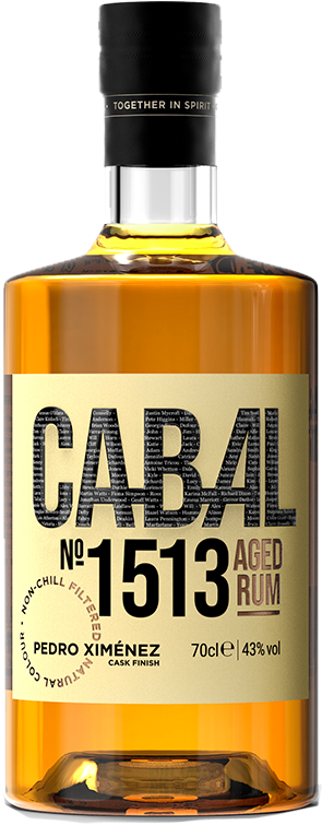 cabal no.1513 aged rum pedro ximinex cask finish (70cl, 46%)