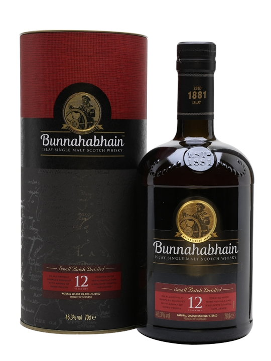 bunnahabhain - 12 year old (70cl, 46.3%)