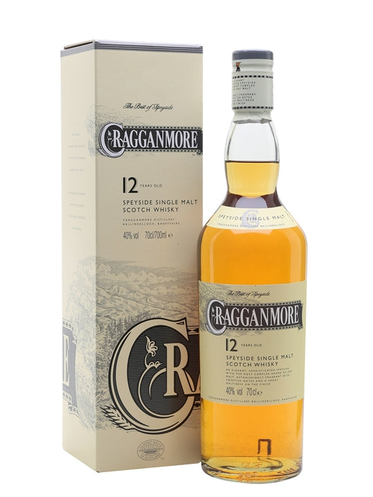 cragganmore 12 year old (70cl, 40%)