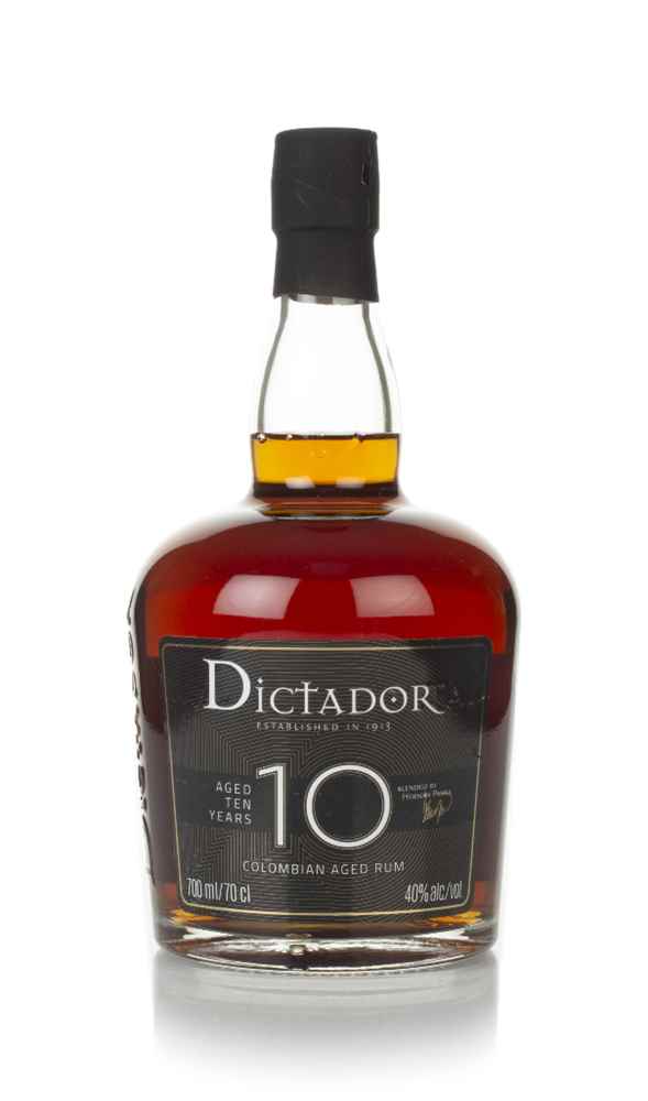 dictador 10 year old colombian rum (70cl, 40%)