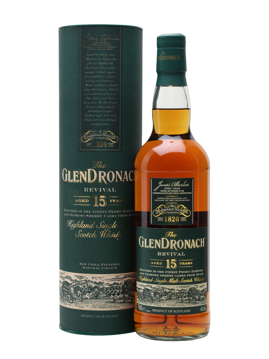 glendronach 15 year old revival (70cl, 46%)