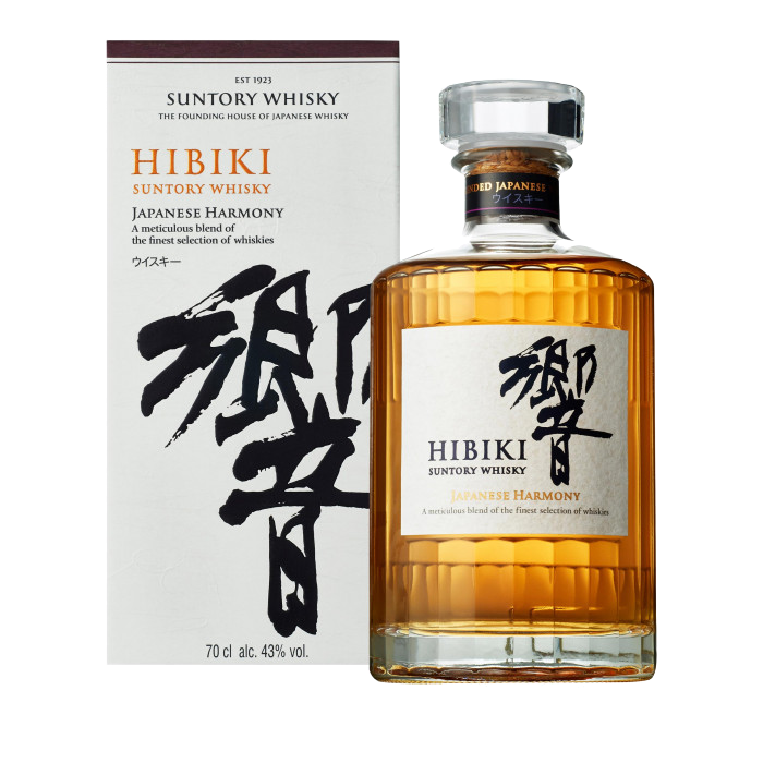 suntory hibiki japanese blended whisky harmony (70cl, 43%)