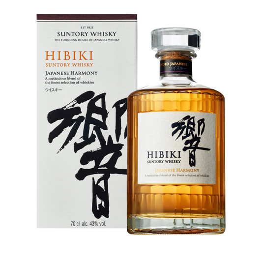 suntory hibiki japanese blended whisky harmony (70cl, 43%)