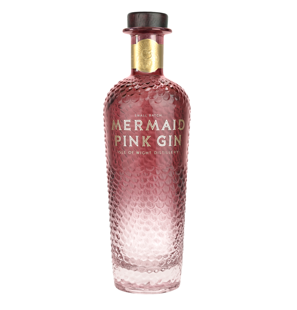 isle of wight mermaid pink gin