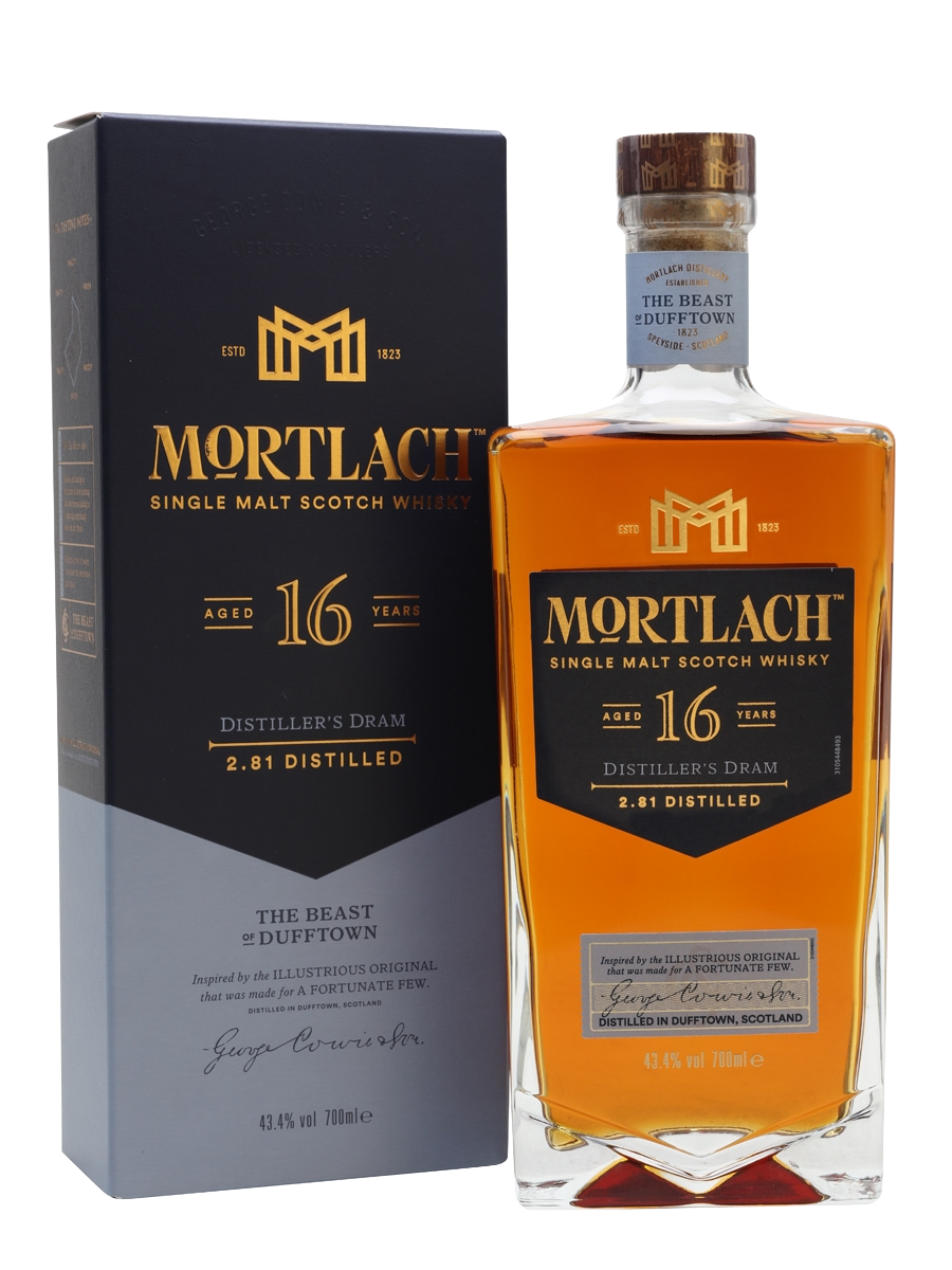 mortlach 16 year old "the beast of dufftown" (70cl, 43.4%)