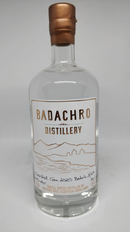 badachro small batch scottish gin badachro coastal gin