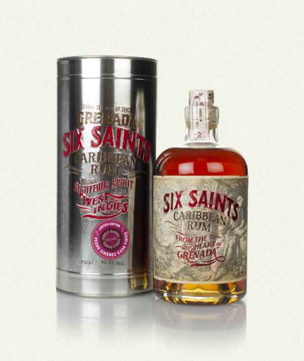 six saints caribbean rum pedro xim̩nez cask finish (70cl, 41.7%)