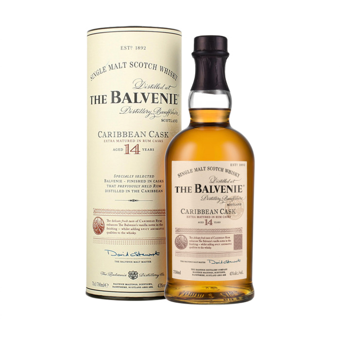 balvenie carribean cask - 14 year old (70cl, 43%)